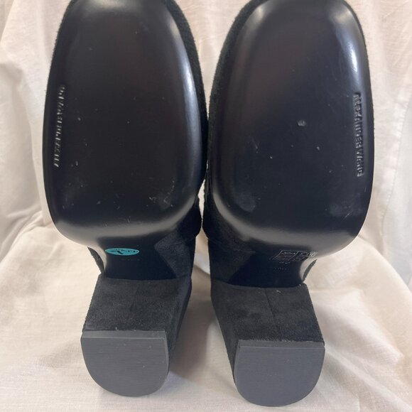 Alexander Wang Suede Ankle Boots | Black | EU Size 38 (US Size 7.5) - Picture 3 of 8